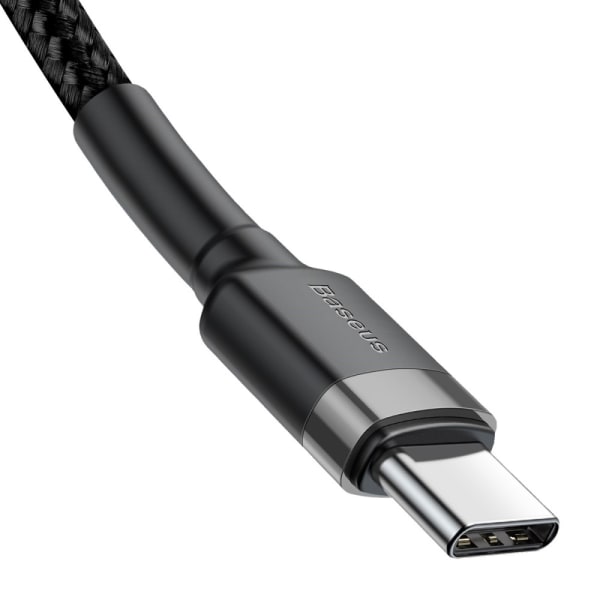 Baseus Cafule USB-C till USB-C -kaapeli 2m Musta