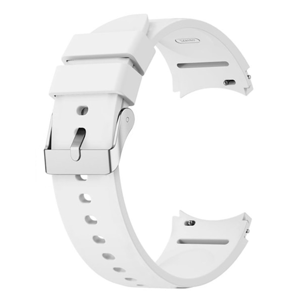 Full Fit Silikonrem Samsung Galaxy Watch 6 44mm Hvid