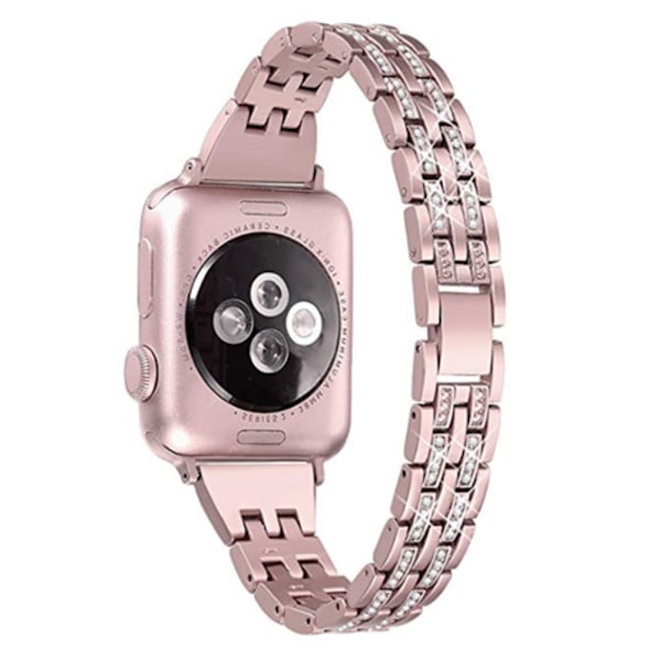 Slim Bling -rannekoru Apple Watch 38/40/41 mm, roosa