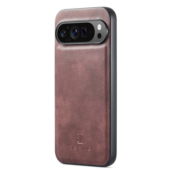 DG.MING 2-in-1 Magneettilompakko Google Pixel 9 Pro XL Punainen