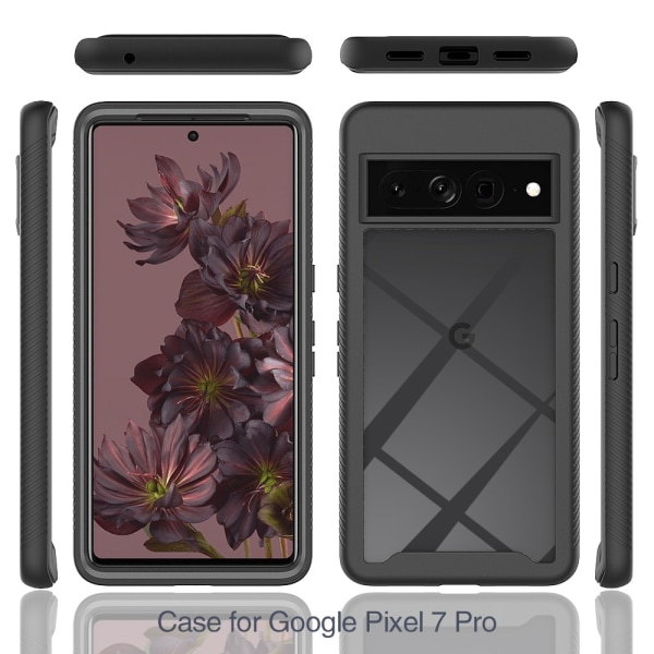 360 Full Cover Edge Case Google Pixel 8 Pro Black