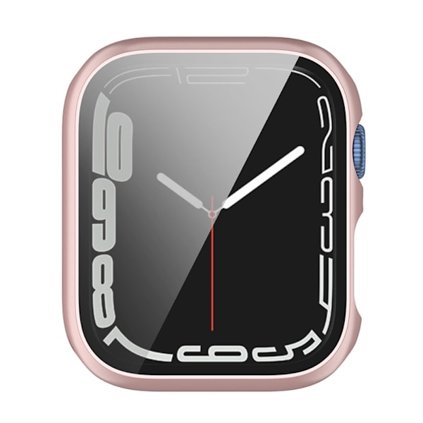 Apple Watch 45mm Series 9 -kotelon kova muovi, ruusukulta
