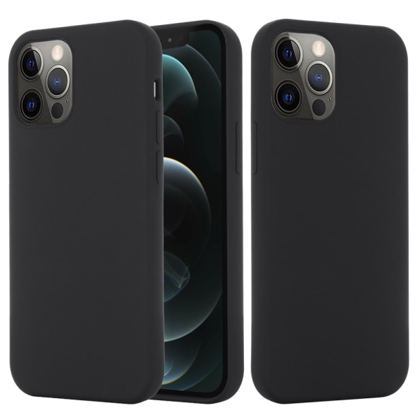 MagSafe silikonikotelo iPhone 13 Pro musta