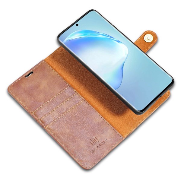 DG.MING Lompakkokotelo Magneetilla Samsung Galaxy S20 Ultra Brown