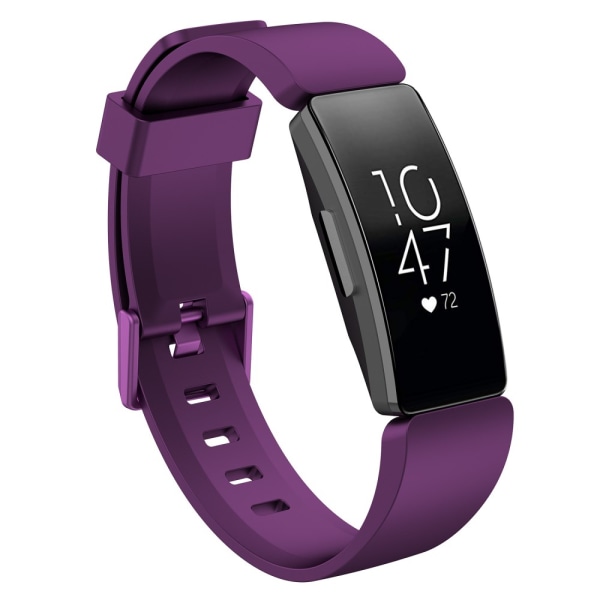 Fitbit Inspire/Inspire HR/Inspire 2 -liila silikoniranneke