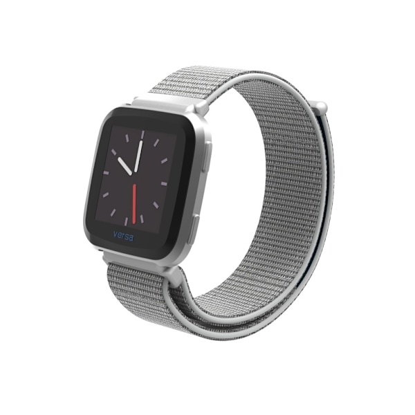 Nylonarmband Fitbit Versa/Versa 2 Silver