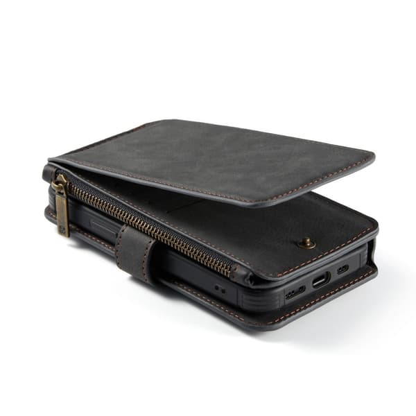 CaseMe Plånboksfodral Multi-Slot iPhone 12 Pro Max Svart