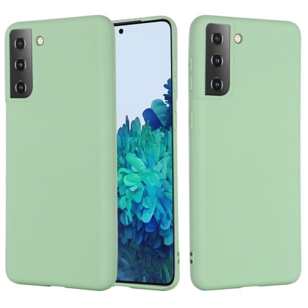 Silikonskal Samsung Galaxy S21 Grön