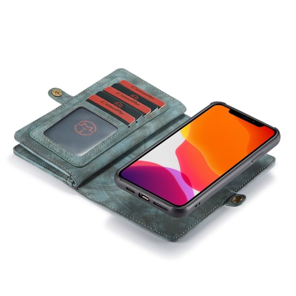 CaseMe Plånboksfodral Multi-Slot iPhone 11 Pro Max Blå