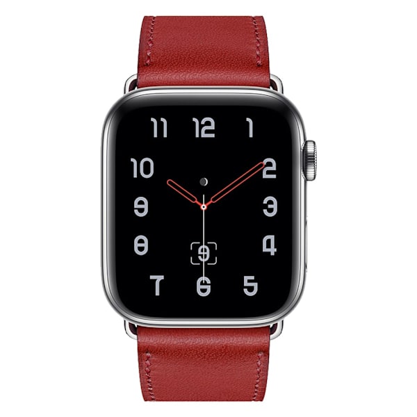 Ægte læderrem til Apple Watch Ultra 2 49mm Rød