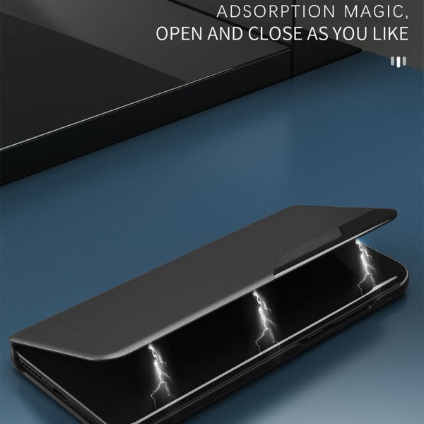 Samsung Galaxy S23 FE Etui Med Display Sort