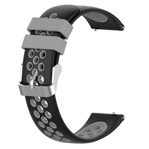 Sportarmband Samsung Galaxy Watch 5 40/44/Pro 45mm Svart/Grå