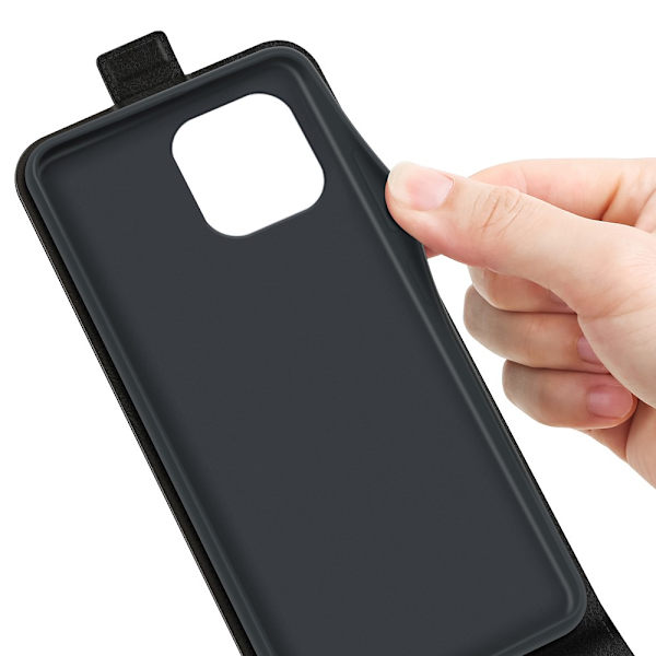 Flip Læderetui iPhone 15 Plus Sort