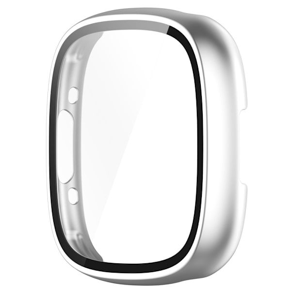 Fitbit Versa 4/Sense 2 -suojakotelo, hopea