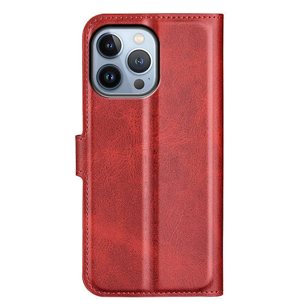 iPhone 14 Pro Max Wallet Leather Red