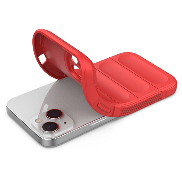 Stødsikkert cover til iPhone 14 Plus i rød