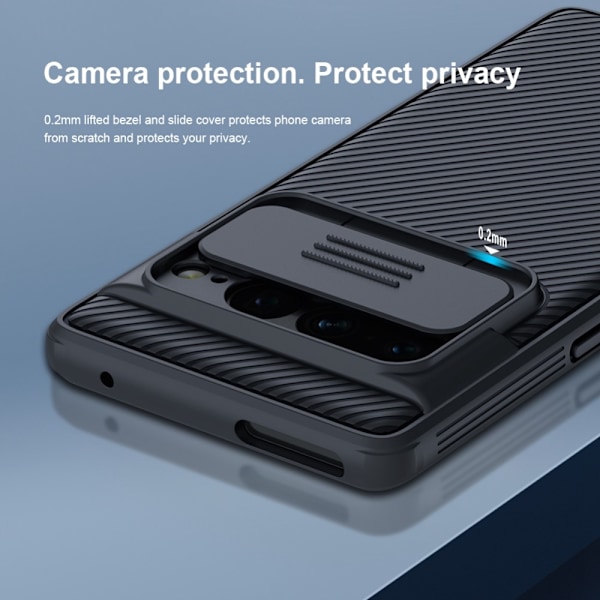Nillkin CamShield Skal Google Pixel 7 Pro Sort