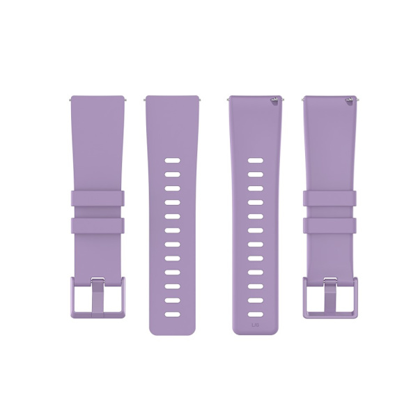 Silikonarmband Fitbit Versa/Versa 2 Lila