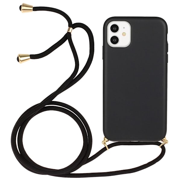 iPhone 11 Skal Halsband Svart