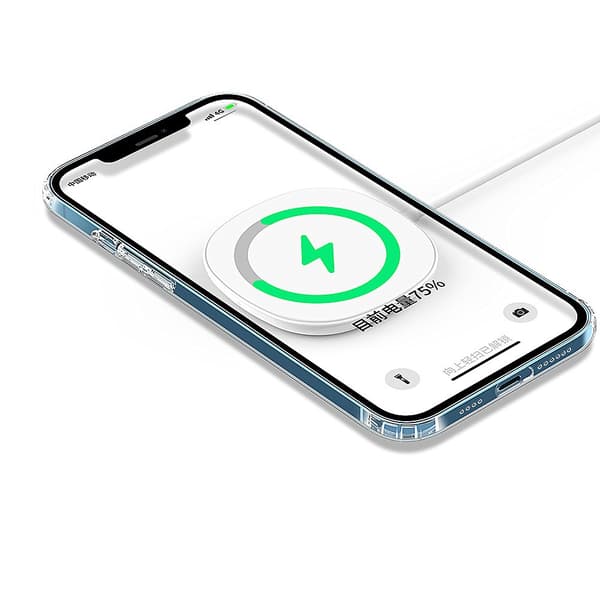 MagSafe-kuori iPhone 15 Prolle, läpinäkyvä