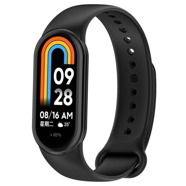 Silikonerem Xiaomi Smart Band 8 Sort