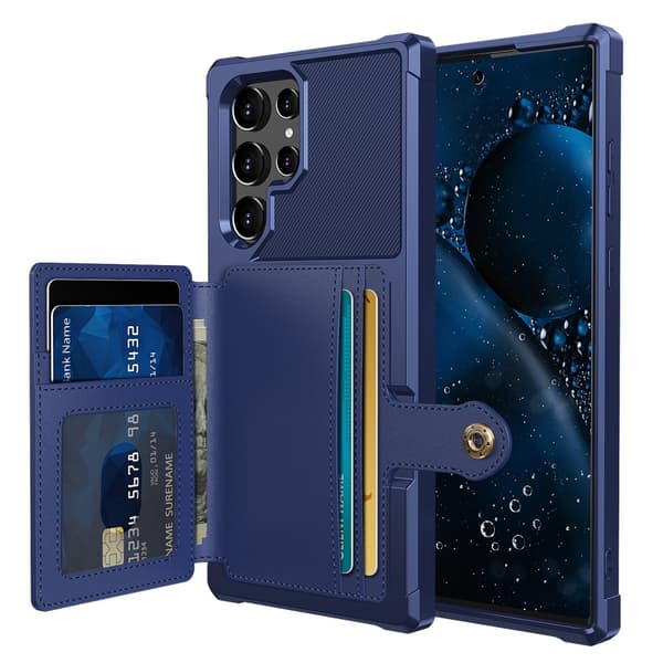 Multi-Slot Case Samsung Galaxy S22 Ultra Blå
