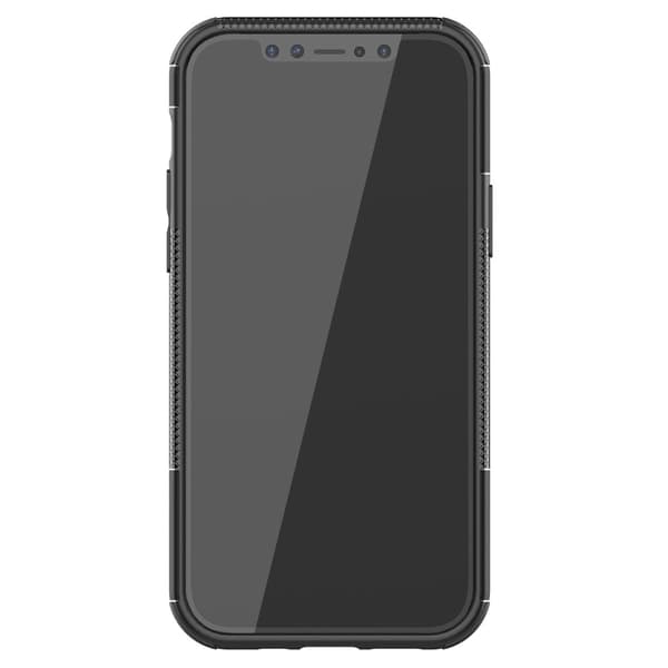 Hybridskal Med Stativ iPhone 12/12 Pro Sort