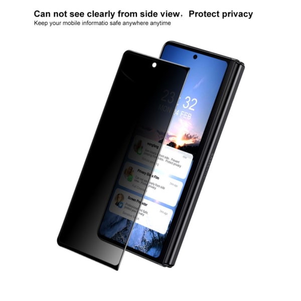 IMAK Comprehensive Privacy -näytönsuoja Samsung Galaxy Z Fold 4
