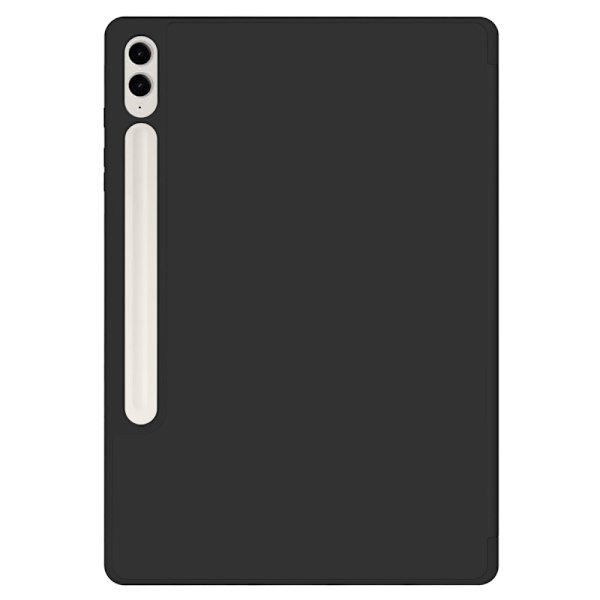 Samsung Galaxy Tab S9 FE Plus -kotelo Tri-Fold kynätelineellä Musta