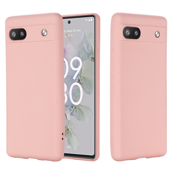 Silikonecover Google Pixel 7a Rosa