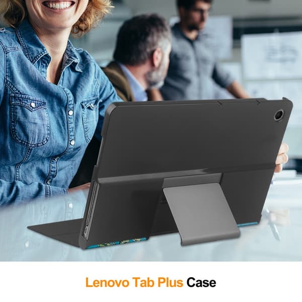 Lenovo Tab Plus -kotelo Tri-fold Kirsikankukat