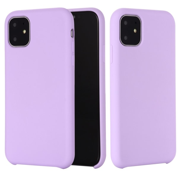 Silikonecover iPhone 11 Lys Lilla