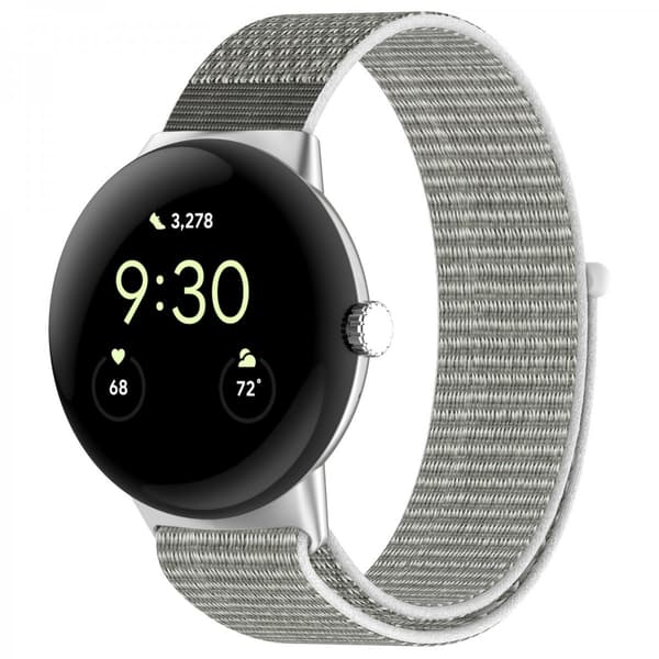 Nylonarmband Google Pixel Watch 3 41mm Grå