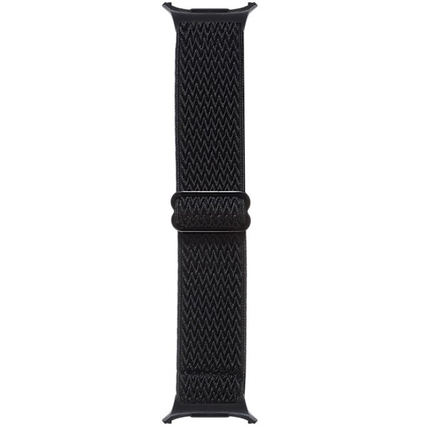 Vævet Nylonarmbånd Samsung Galaxy Watch Ultra 47mm Sort