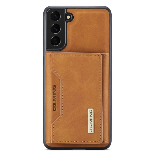 DG.MING 2 in 1 Magnetic Card Slot Case Samsung Galaxy S23 Cognac