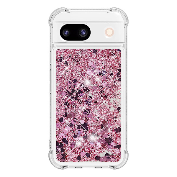 Glitter Bling TPU Case Google Pixel 8a Roséguld