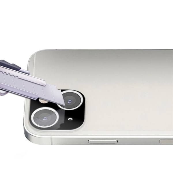 Mocolo Kamerabeskyttelse iPhone 13 0,2mm Hærdet Glas Sort