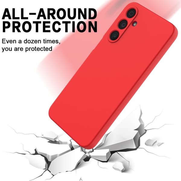 Silikonskal Samsung Galaxy A16 Röd