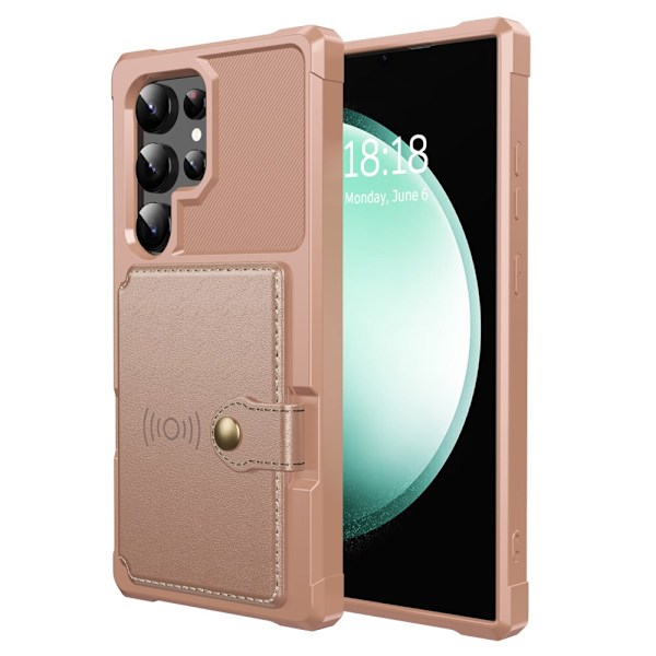 Monitoiminen Kotelo Samsung Galaxy S25 Ultra Vaaleanpunainen