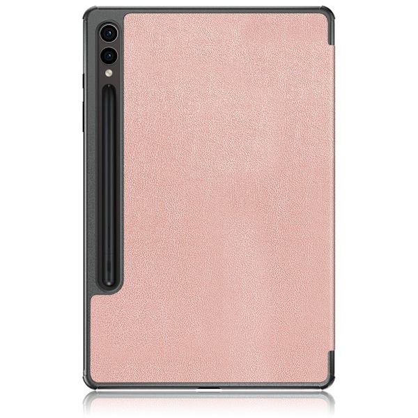 Samsung Galaxy Tab S9 Plus Fodral Tri-fold Rosa