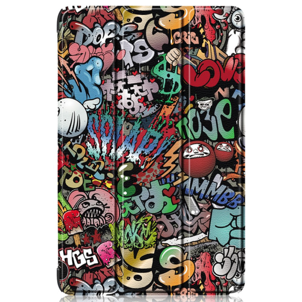 Samsung Galaxy Tab S9 Ultra Fodral Tri-fold Graffiti