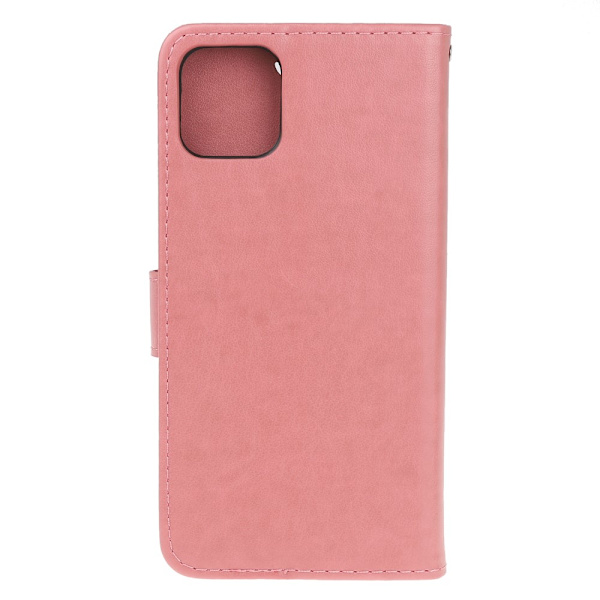 Læderetui Sommerfugle iPhone 11 Pro Rosa