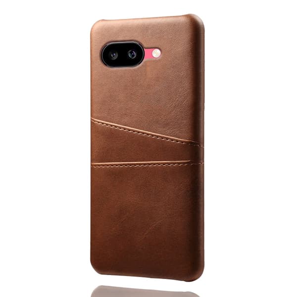 Läderskal Kortfack Google Pixel 9a Brun