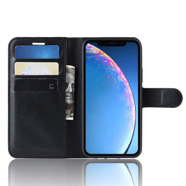 Mobilfodral Läder iPhone 11 Svart