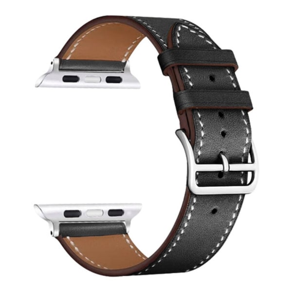 Imak Læderarmbånd Apple Watch 42/44/45/49 mm Sort
