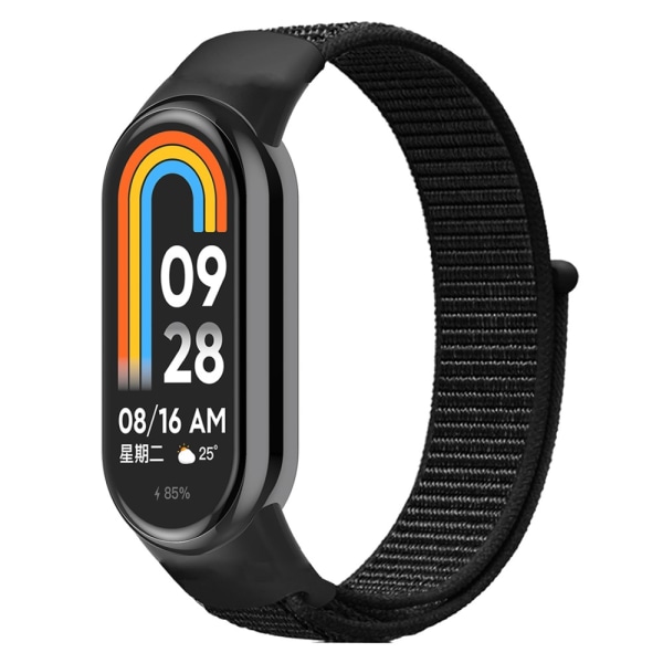 Nylonrem til Xiaomi Smart Band 8 Sort