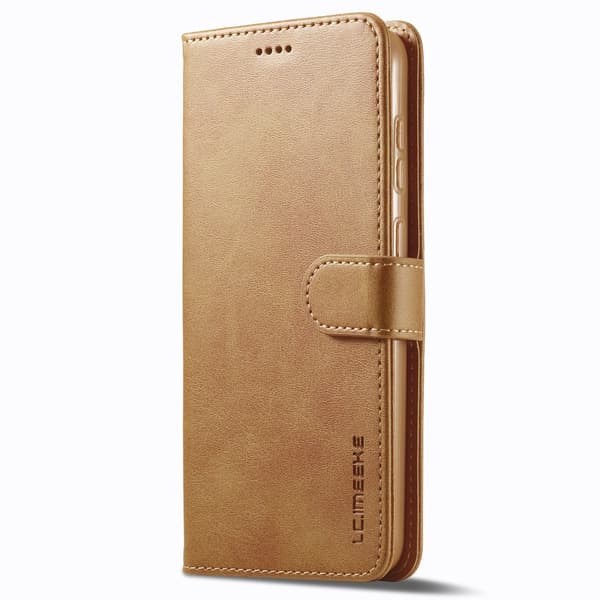 LC.IMEEKE Pungetui Samsung Galaxy S24 Plus Cognac