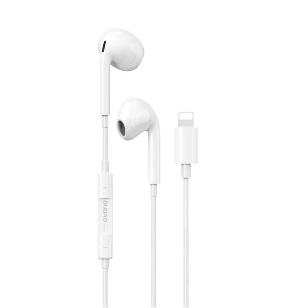 Dudao In-Ear Earpods With Lightning Connector White