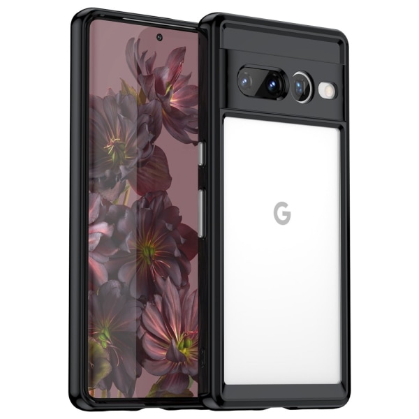 Hybridi Edge -kotelo Google Pixel 7 Prolle, musta