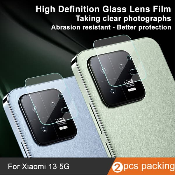 Imak 2 Pack Härdat Glas Linsskydd Xiaomi 13
